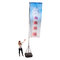 Flag Pole 540 incl. print - Dimensions 540 x 80 x 156 cm