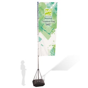 Flag Pole 540 incl. print