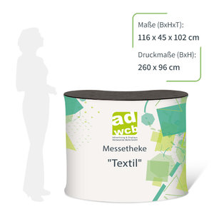Promotiontheke "Textil" inkl. Druck