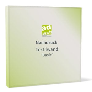 Nachdruck Textilwand "Basic"